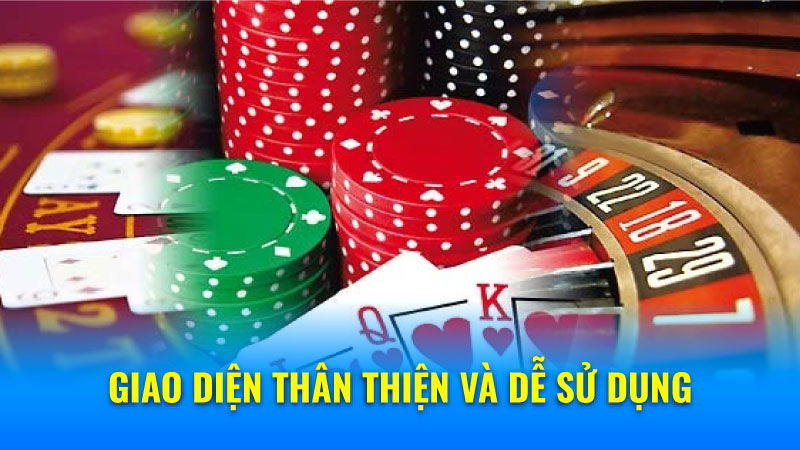 Giao diện thân thiện và dễ sử dụng